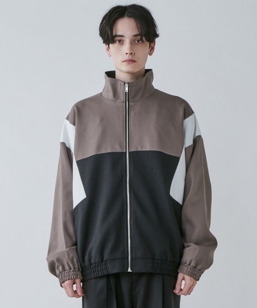 LUCY（ルーシー）の「LUCY/イージーケア カラーブロックブルゾン（ナイロンジャケット・メンズ・ブルー/ブラウン・MEDIUM/LARGE）」の13枚目の写真