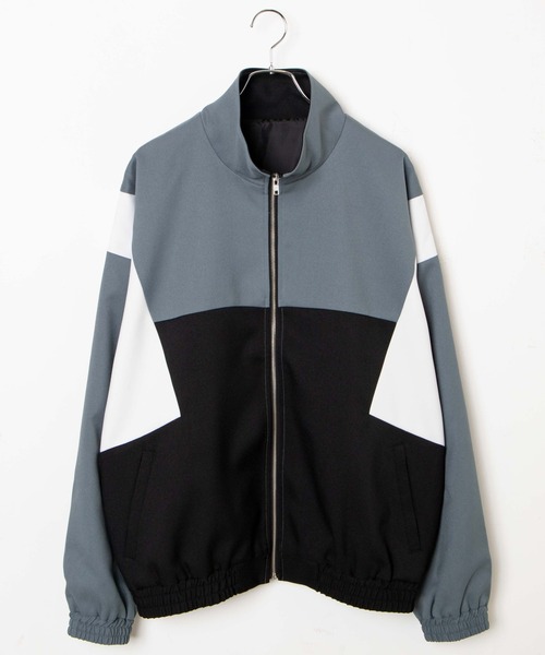 LUCY（ルーシー）の「LUCY/イージーケア カラーブロックブルゾン（ナイロンジャケット・メンズ・ブルー/ブラウン・MEDIUM/LARGE）」の22枚目の写真