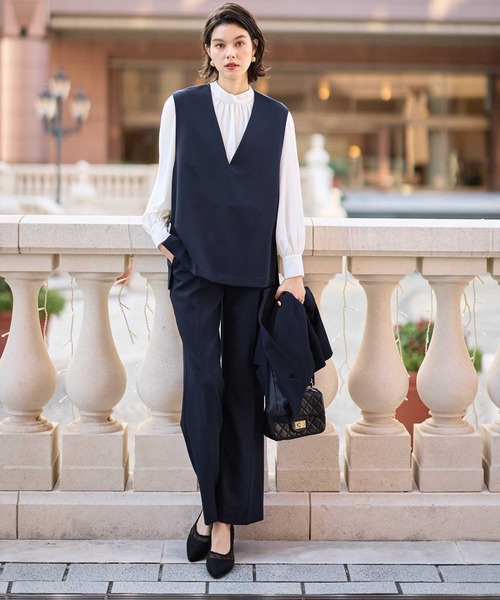 セール】【オケージョン対応】着回しベスト＆ジャケット3点