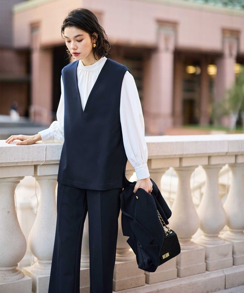 セール】【オケージョン対応】着回しベスト＆ジャケット3点