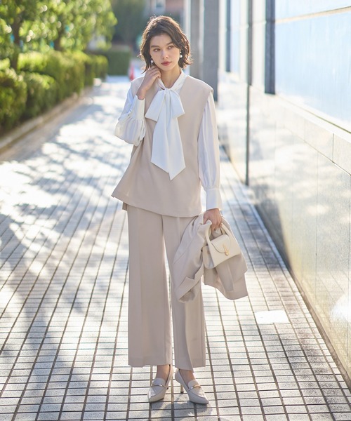 セール】【オケージョン対応】着回しベスト＆ジャケット3点