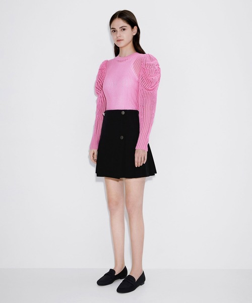 CHARLES & KEITH（チャールズ & キース）の「【販売終了】カットアウト アーモンドトゥペニーローファー（ローファー・レディース・ブラック/オフホワイト/ライム・22.5cm/23cm/23.5cm/24.5cm/25cm/25.5cm）」の15枚目の写真