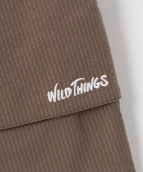 WILD THINGS(ワイルドシングス)の「【別注】<WILD THINGS> TJ EX WT GATHERING ショートパンツ 110-130cm(その他パンツ・キッズ・ブラウン/ダークグレー・S(120-130cm)/XS(110-120cm))」の10枚目の写真
