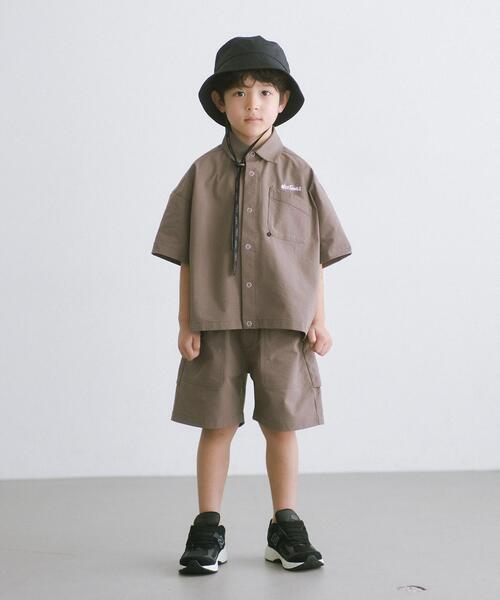 WILD THINGS(ワイルドシングス)の「【別注】<WILD THINGS> TJ EX WT GATHERING ショートパンツ 110-130cm(その他パンツ・キッズ・ブラウン/ダークグレー・S(120-130cm)/XS(110-120cm))」の17枚目の写真