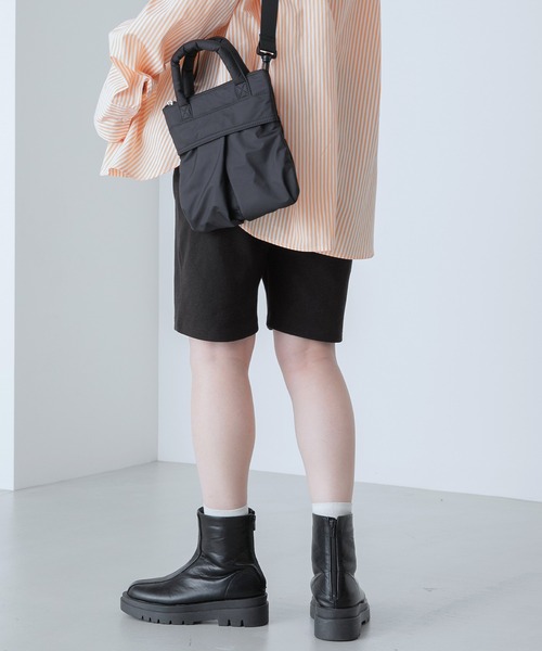BONLECILL（ボンルシール）の「ピンタックバイカーパンツ（その他パンツ・レディース・ブラック・FREE）」の6枚目の写真