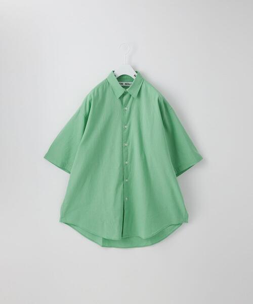 CITEN（シテン）の「＜CITEN＞コットンリネン ビッグ シャツ