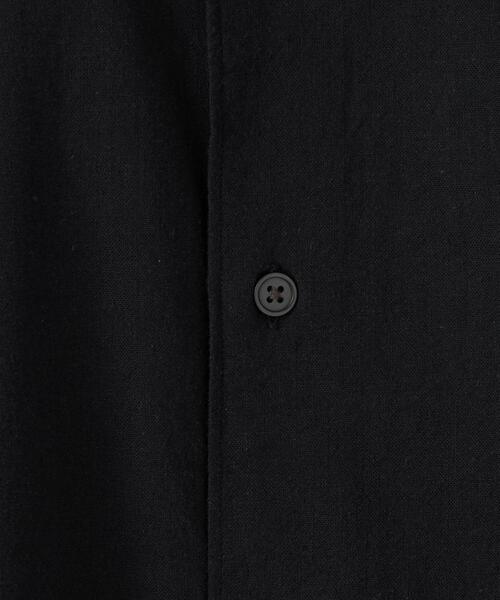 CITEN（シテン）の「＜CITEN＞コットンリネン ビッグ シャツ（シャツ/ブラウス・メンズ・ブラック/ライトブルー/オレンジ/ライム・L/M）」の20枚目の写真