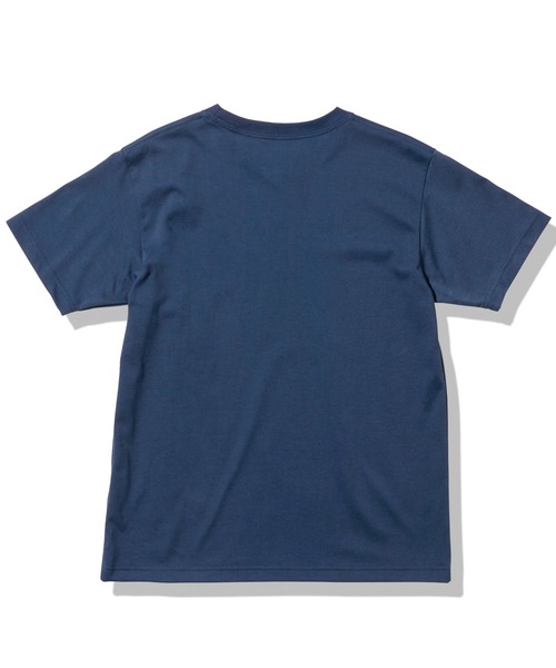 THE NORTH FACE(ザノースフェイス)の「THE NORTH FACE/ザ・ノース・フェイス S/S CALFONI LOGO TEE クルーネックTシャツ ブランドロゴ/スクエアロゴ UVケア NT32355(Tシャツ/カットソー・メンズ・ブルー/ベージュ/ホワイト・M/L/XL)」の6枚目の写真