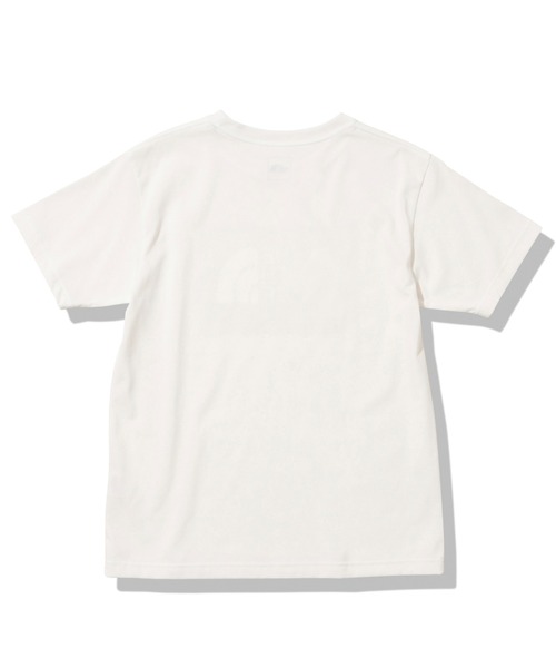 THE NORTH FACE(ザノースフェイス)の「THE NORTH FACE/ザ・ノース・フェイス S/S CALFONI LOGO TEE クルーネックTシャツ ブランドロゴ/スクエアロゴ UVケア NT32355(Tシャツ/カットソー・メンズ・ブルー/ベージュ/ホワイト・M/L/XL)」の4枚目の写真