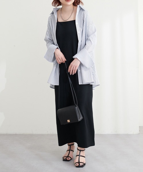 natural couture(ナチュラルクチュール)の「WEB限定/袖口スリットゆるシャツ(シャツ/ブラウス・レディース・ブルー/オフホワイト/ネイビー/ピンク/ピンク系その他・FREE)」の19枚目の写真