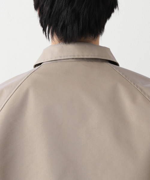 417 EDIFICE(フォーワンセブンエディフィス)の「ショートトレンチブルゾン(ブルゾン・メンズ・カーキ/ベージュ・MEDIUM/LARGE)」の8枚目の写真