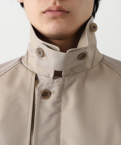 417 EDIFICE(フォーワンセブンエディフィス)の「ショートトレンチブルゾン(ブルゾン・メンズ・カーキ/ベージュ・MEDIUM/LARGE)」の13枚目の写真