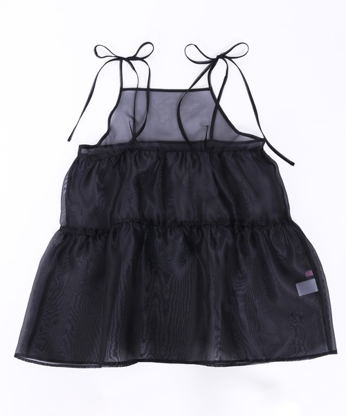 WC（ダブル シー）の「シャイニーシアーキャミワンピース（ワンピース・レディース・ホワイト/ブラック・FREE）」の22枚目の写真