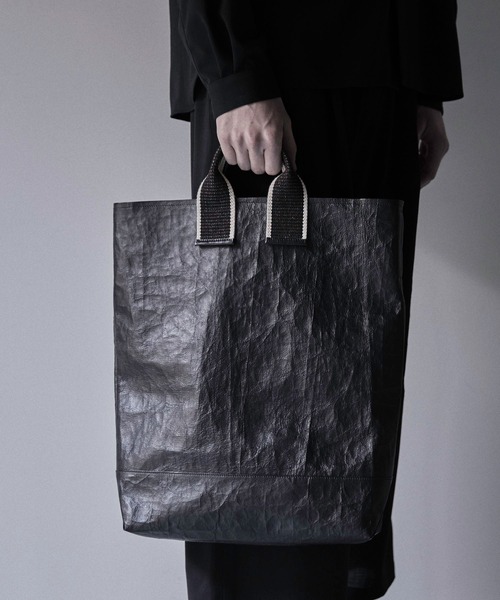 Senti（センティ）の「SENTI センティ / Dyneema Leather TOTE BAG ダイニーマレザー2WAYトートバッグ