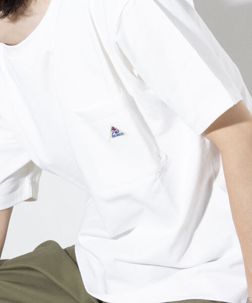 GEVACO(ゲバコ)の「【GEVACO/ゲバコ】ヘビーウエイトTシャツ 無地/ボーダー ワンポイントロゴ ポケT(Tシャツ/カットソー・メンズ・オフホワイト/ブルー/ブラック系その他/レッド系その他/ブルー系その他/ライトパープル/チャコールグレー/ベージュ・S/M/L)」の2枚目の写真