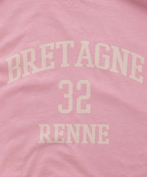 LOWRYS FARM（ローリーズファーム）の「カコウプリントＴシャツロングスリーブ　191260（Tシャツ/カットソー・レディース・グレー/アイボリー/ピンク/パープル/グレー系その他・FREE）」の20枚目の写真