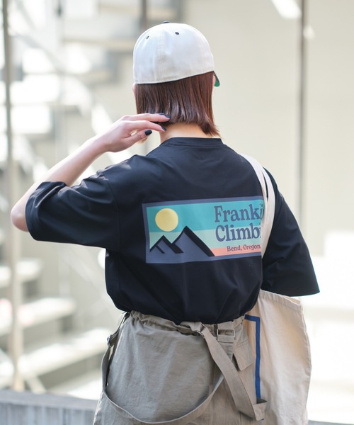 Franklin Climbing（フランクリンクライミング）の「【Franklin Climbing】【水陸両用】バックロゴフレキシブルテックショートスリーブTee（ラッシュガード・メンズ・ホワイト/バイオレット/グリーン/イエロー/サックスブルー/ベージュ/ブラック・S/M/L/XL/XS）」の18枚目の写真