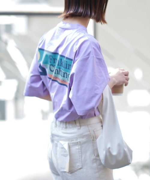 Franklin Climbing（フランクリンクライミング）の「【Franklin Climbing】【水陸両用】バックロゴフレキシブルテックショートスリーブTee（ラッシュガード・メンズ・ホワイト/バイオレット/グリーン/イエロー/サックスブルー/ベージュ/ブラック・S/M/L/XL/XS）」の19枚目の写真