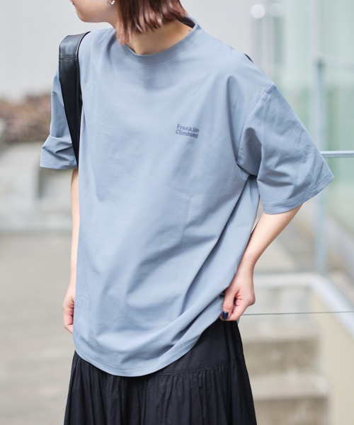 Franklin Climbing（フランクリンクライミング）の「【Franklin Climbing】【水陸両用】バックロゴフレキシブルテックショートスリーブTee（ラッシュガード・メンズ・ホワイト/バイオレット/グリーン/イエロー/サックスブルー/ベージュ/ブラック・S/M/L/XL/XS）」の10枚目の写真