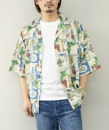 STYLEBLOCK（スタイルブロック）の「ポリエステル転写総柄BIGシャツ（シャツ/ブラウス）」