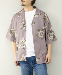 STYLEBLOCK（スタイルブロック）の「ポリエステル転写総柄BIGシャツ（シャツ/ブラウス）」