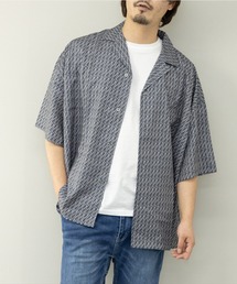 STYLEBLOCK（スタイルブロック）の「ポリエステル転写総柄BIGシャツ（シャツ/ブラウス）」