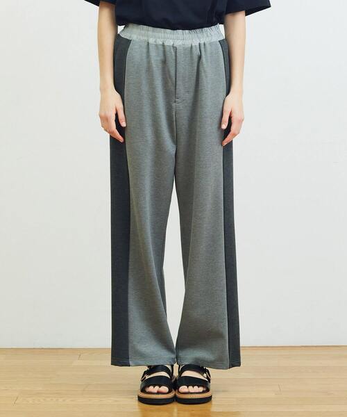 FRAPBOIS(フラボア)の「トラース パンツ(その他パンツ・レディース・ブラック/グレー・1/2)」の2枚目の写真