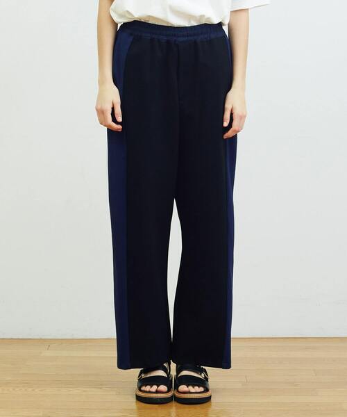 FRAPBOIS(フラボア)の「トラース パンツ(その他パンツ・レディース・ブラック/グレー・1/2)」の1枚目の写真