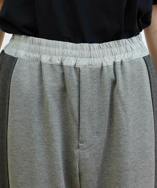 FRAPBOIS(フラボア)の「トラース パンツ(その他パンツ・レディース・ブラック/グレー・1/2)」の8枚目の写真