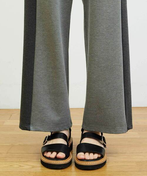 FRAPBOIS(フラボア)の「トラース パンツ(その他パンツ・レディース・ブラック/グレー・1/2)」の12枚目の写真