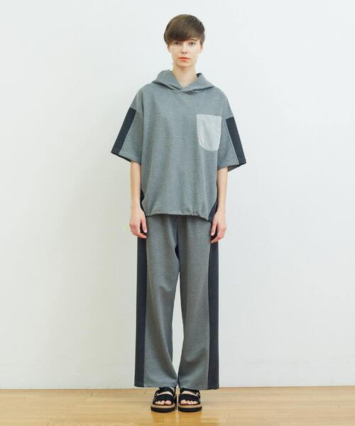 FRAPBOIS(フラボア)の「トラース パンツ(その他パンツ・レディース・ブラック/グレー・1/2)」の19枚目の写真