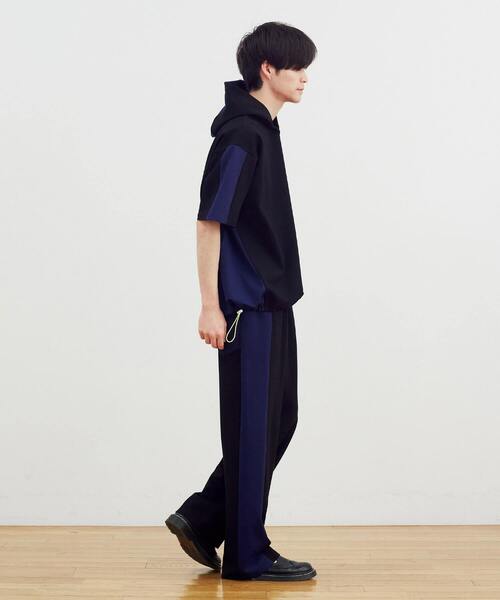 FRAPBOIS(フラボア)の「トラース パンツ(その他パンツ・レディース・ブラック/グレー・1/2)」の4枚目の写真