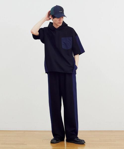 FRAPBOIS(フラボア)の「トラース パンツ(その他パンツ・レディース・ブラック/グレー・1/2)」の5枚目の写真