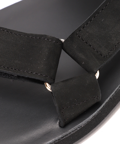 HERISSON（エリソン）の「”Made in Japan”【HERISSON / エリソン】レザーストラップサンダル（サンダル・メンズ・ブラック・26cm/27cm/28cm）」の15枚目の写真