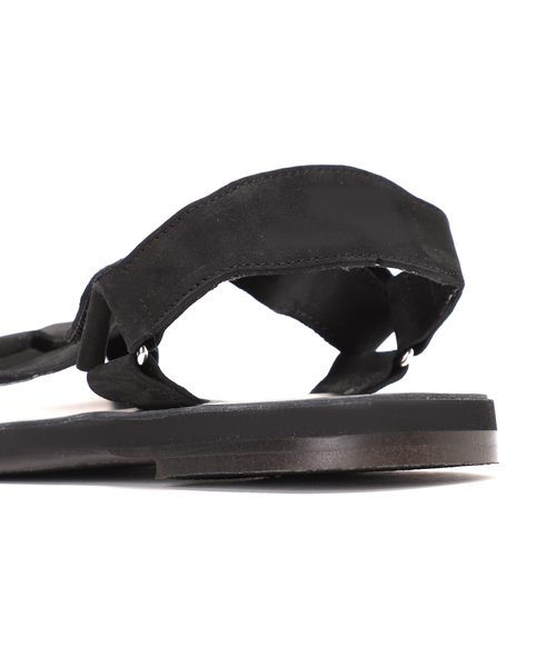 HERISSON（エリソン）の「”Made in Japan”【HERISSON / エリソン】レザーストラップサンダル（サンダル・メンズ・ブラック・26cm/27cm/28cm）」の19枚目の写真