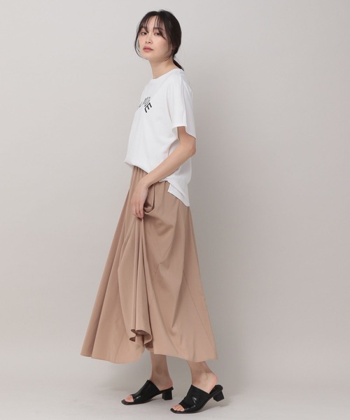 Elura(エルーラ)の「ボリュームフレアスカート(スカート・レディース・ピンク系その他/ベージュ/グリーン・FREE)」の10枚目の写真