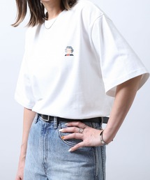 【ZIP FIVE】【NFT ARTS】ビッグシルエット 偉人ドットNFTアート Tシャツ マリリン/ベートーヴェン/エリザベス【ユニセックス】