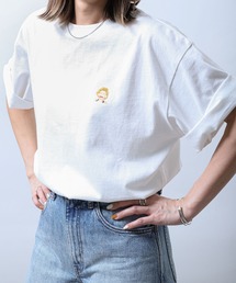 【ZIP FIVE】【NFT ARTS】ビッグシルエット 偉人ドットNFTアート Tシャツ マリリン/ベートーヴェン/エリザベス【ユニセックス】