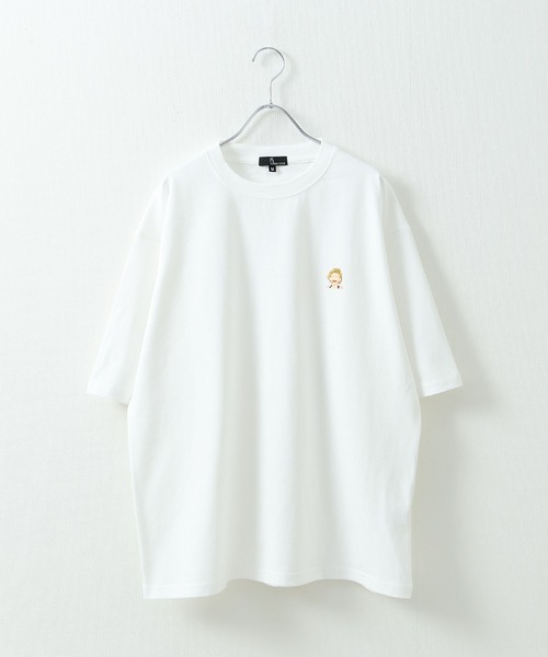 ZIP FIVE(ジップファイブ)の「【ZIP FIVE】【NFT ARTS】ビッグシルエット 偉人ドットNFTアート Tシャツ マリリン/ベートーヴェン/エリザベス【ユニセックス】(Tシャツ/カットソー・レディース・ホワイト/ピンク/ブラック系1/ピンク系/ブラック系/ブラック/ホワイト系/ホワイト系1・SMALL/MEDIUM/LARGE)」の14枚目の写真