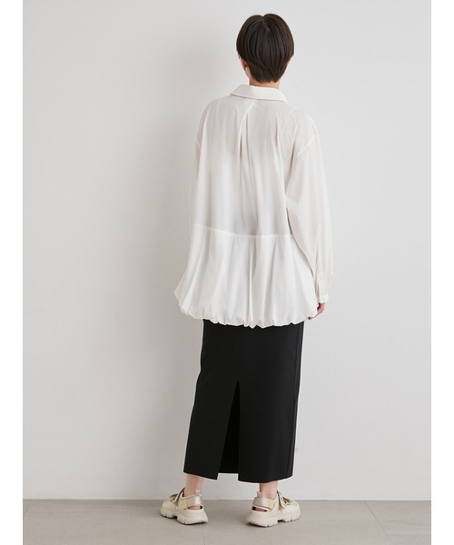 見逃し厳禁！おトクな emmi（エミ）の「【emmi atelier】バルーンシャツ（シャツ トップス