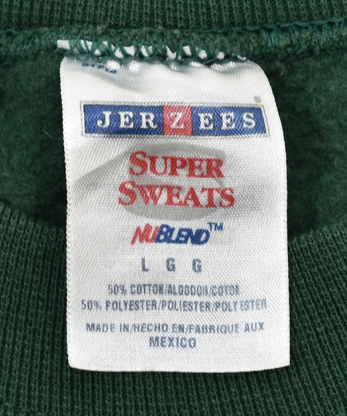 VINTAGE（ヴィンテージ）の「【ヴィンテージ古着】Y2K JERZEES / ジャージーズ Cloverleaf COLTS Football クルーネックスウェット（スウェット・メンズ・グリーン・LARGE）」の3枚目の写真