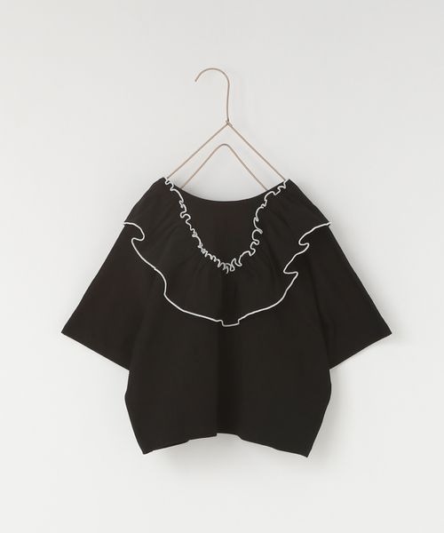 LOWRYS FARM(ローリーズファーム)の「メローハイショク2WAYプルオーバー 904508(Tシャツ/カットソー・キッズ・グレー/ブルー/ブラック/ホワイト・110cm/120cm/130cm/140cm/150cm)」の19枚目の写真