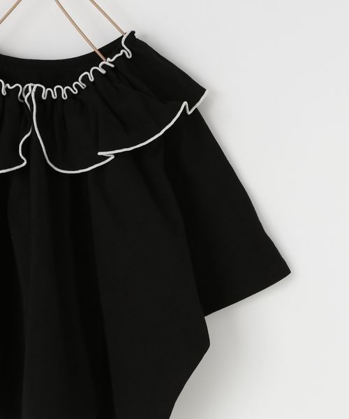 LOWRYS FARM(ローリーズファーム)の「メローハイショク2WAYプルオーバー 904508(Tシャツ/カットソー・キッズ・グレー/ブルー/ブラック/ホワイト・110cm/120cm/130cm/140cm/150cm)」の22枚目の写真