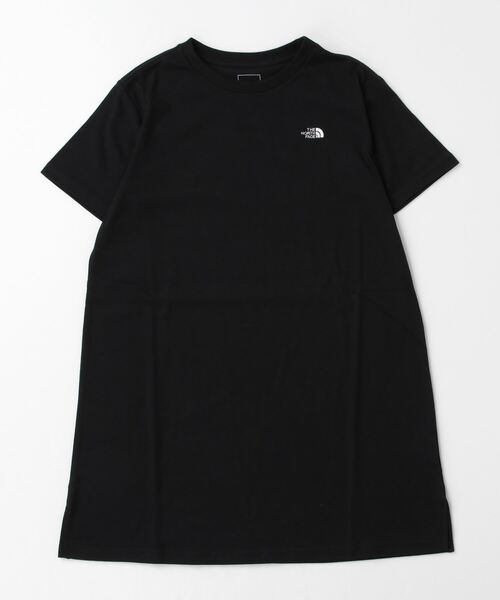 THE NORTH FACE(ザノースフェイス)の「ザ ノース フェイス THE NORTH FACE G S/S Onepiece Tee ショートスリーブワンピースティー(ワンピース・キッズ・グレー/ブラック・140cm/130cm/150cm)」の2枚目の写真