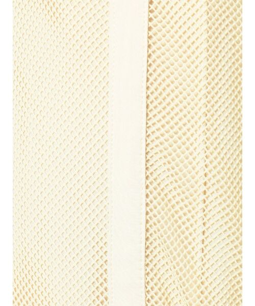 MURUA（ムルーア）の「パイピングメッシュパンツ（スウェットパンツ・レディース・ブラック/アイボリー・FREE）」の5枚目の写真