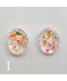 【papillon】押し花パールピアス(MA)