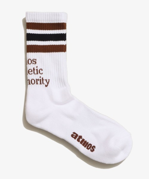 atmos pink(アトモスピンク)の「atmos COLOR LINE AAA SOCKS / アトモス カラー ソックス(ソックス/靴下・メンズ・ホワイト系その他4/ホワイト×レッド/ホワイト×グリーン/ホワイト×ブラック/ホワイト系その他・26-28cm)」の10枚目の写真