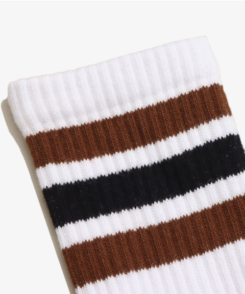 atmos pink(アトモスピンク)の「atmos COLOR LINE AAA SOCKS / アトモス カラー ソックス(ソックス/靴下・メンズ・ホワイト系その他4/ホワイト×レッド/ホワイト×グリーン/ホワイト×ブラック/ホワイト系その他・26-28cm)」の21枚目の写真