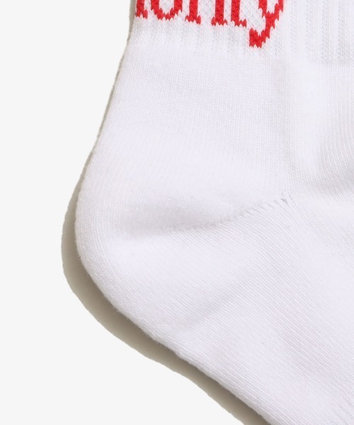 atmos pink(アトモスピンク)の「atmos COLOR LINE AAA SOCKS / アトモス カラー ソックス(ソックス/靴下・メンズ・ホワイト系その他4/ホワイト×レッド/ホワイト×グリーン/ホワイト×ブラック/ホワイト系その他・26-28cm)」の20枚目の写真