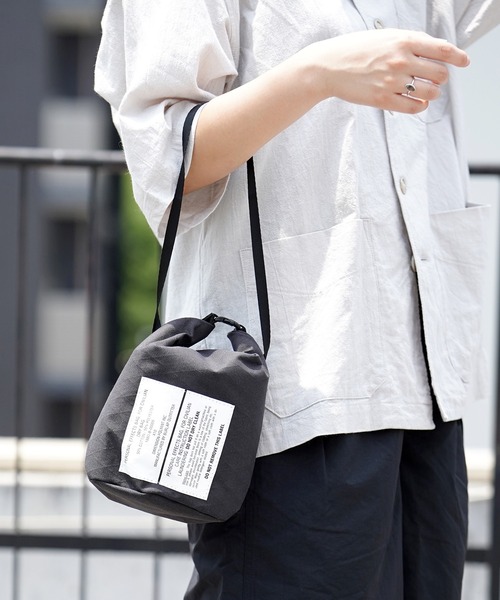 BURLAP OUTFITTER(バーラップアウトフィッター)の「BURLAP OUTFITTER バーラップアウトフィッター PERSONAL EFFECT BAG(ショルダーバッグ・メンズ・ブラック/ナチュラル/オリーブ/ブラウン・FREE)」の15枚目の写真